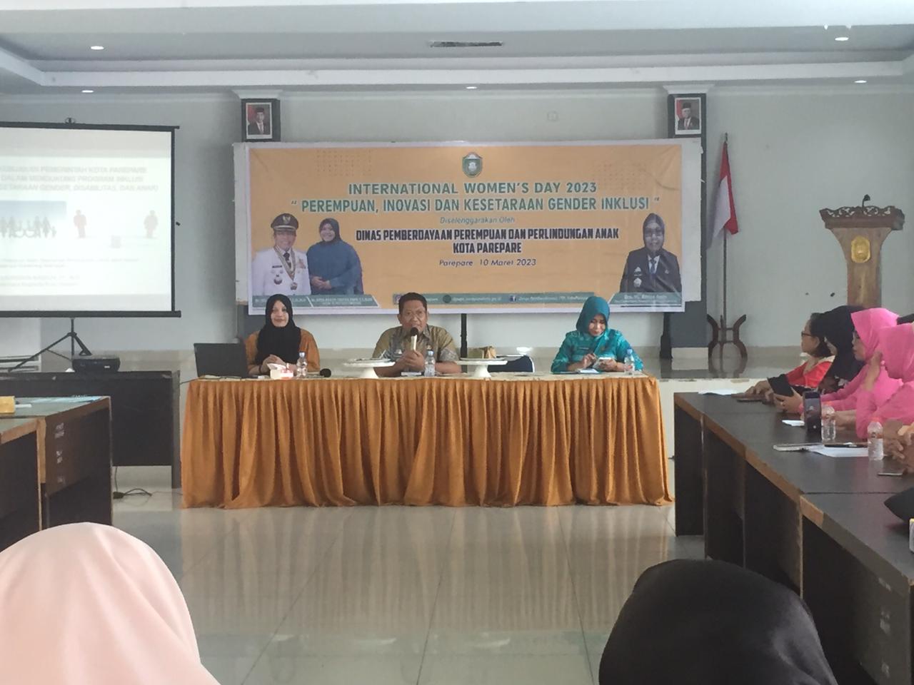 International Women’s Day, Pemkot Parepare Suarakan Perempuan, Inovasi dan Kesetaraan Gender Inklusi